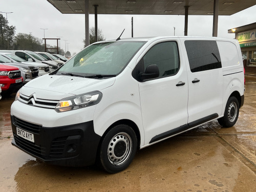 Citroen Dispatch  2.0 BlueHDi 1200 Enterprise Pro M Crew Van Double Cab 6dr Diesel Manual MWB 