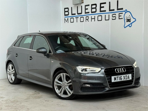 Audi A3  1.6 TDI S line Sportback Euro 6 (s/s) 5dr (Nav)