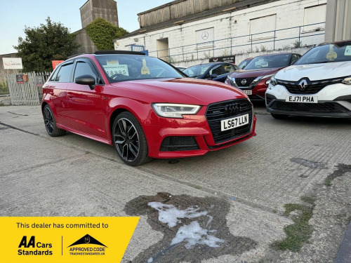 Audi A3  2.0 TFSI S line Sportback S Tronic quattro Euro 6 (s/s) 5dr