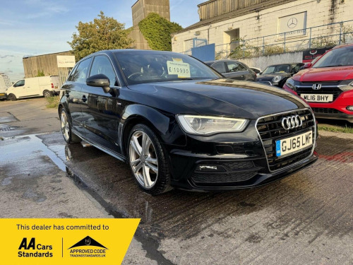Audi A3  2.0 TDI S line Sportback S Tronic Euro 6 (s/s) 5dr (Nav)