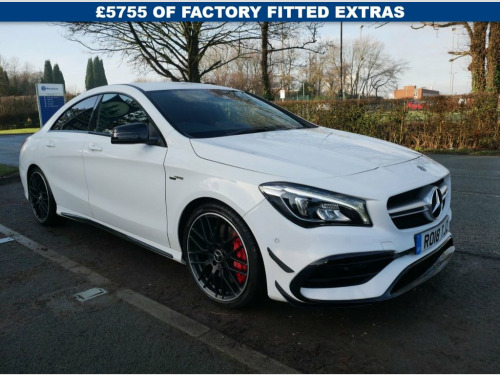 Mercedes-Benz CLA  2.0 CLA45 AMG Coupe 4dr Petrol SpdS DCT 4MATIC Eur