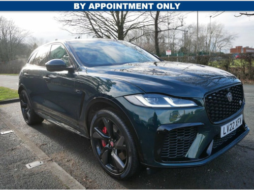 Jaguar F-PACE  5.0 P550 V8 SVR SUV 5dr Petrol Quickshift AWD Euro