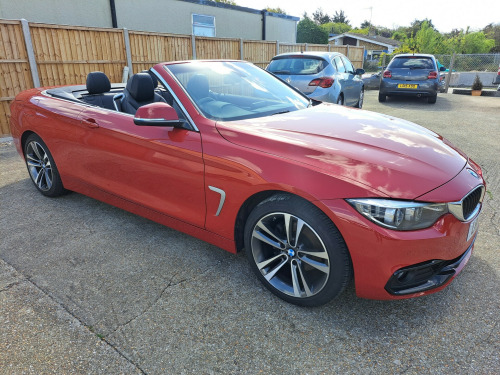 BMW 4 Series  2.0 420i Sport Convertible 2dr Petrol Manual Euro 6 (s/s) (184 ps)