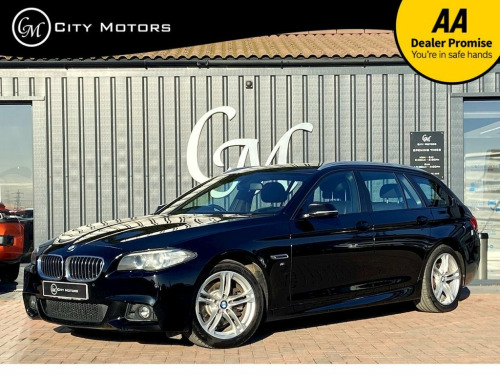 BMW 5 Series  2.0 520D M SPORT TOURING 5d 181 BHP