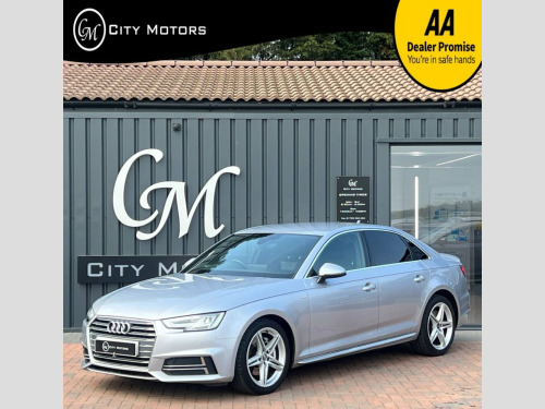 Audi A4  2.0 TDI S LINE 4d 188 BHP