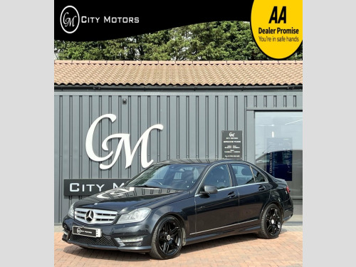 Mercedes-Benz C-Class C220 2.1 C220 CDI BLUEEFFICIENCY AMG SPORT PLUS 4d 168 