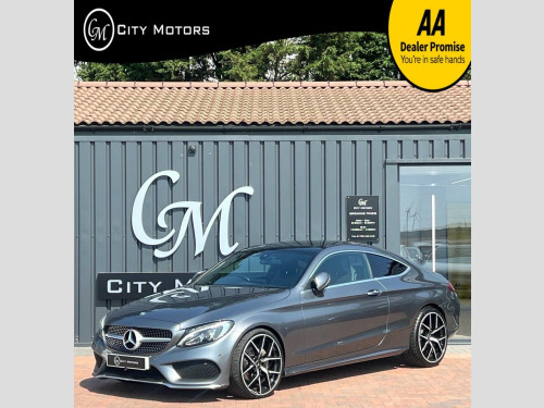 Mercedes-Benz C-Class  2.1 C 220 D AMG LINE PREMIUM 2d 168 BHP