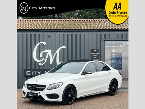 Mercedes-Benz C-Class  2.1 C300h BlueTEC AMG Line Saloon 4dr Diesel Hybri