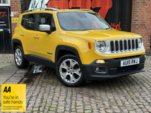 Jeep Renegade  1.4T MultiAirII Limited SUV 5dr Petrol Manual Euro