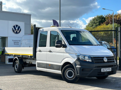 Volkswagen Crafter  2.0 Tdi Cr35 Startline Dropside Double Cab 4dr Diesel Manual Fwd Lwb Euro 6