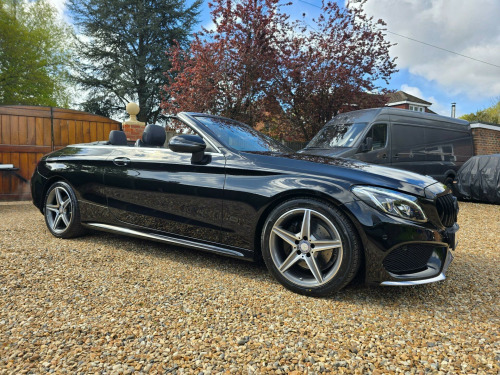 Mercedes-Benz C-Class C200 2.0 C200 AMG Line (Premium Plus) Cabriolet G-Tronic+ Euro 6 (s/s) 2dr