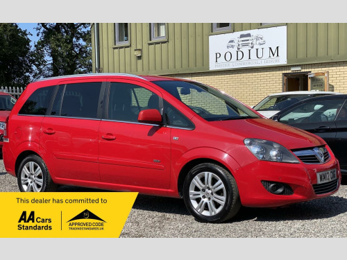 Vauxhall Zafira  1.6 16V Design Euro 5 5dr (SNav)