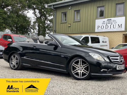 Mercedes-Benz E-Class E350 3.0 E350 CDI V6 BlueEfficiency Sport Cabriolet G-Tronic Euro 5 2dr