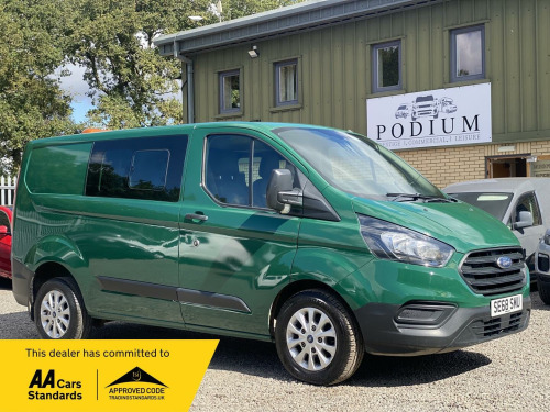 Ford Transit Custom  2.0 300 EcoBlue Crew Van L1 H1 Euro 6 5dr (6 Seat)