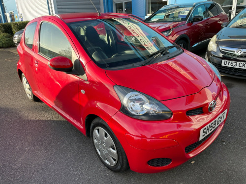 Toyota AYGO  1.0 VVT-i + Hatchback 3dr Petrol MultiMode Euro 4 (67 bhp)