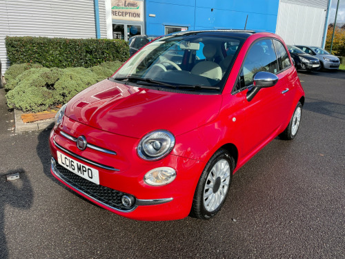 Fiat 500  1.2 Lounge Hatchback 3dr Petrol Manual Euro 6 (s/s) (69 bhp)