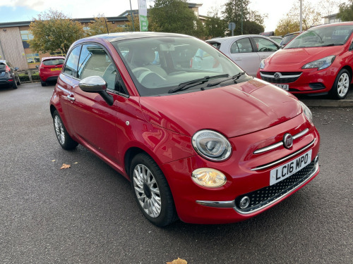 Fiat 500  1.2 Lounge Hatchback 3dr Petrol Manual Euro 6 (s/s) (69 bhp)