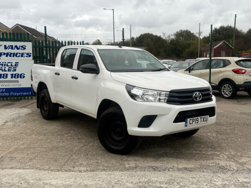 Toyota Hi-Lux  2.4 D-4D Active Pickup Double Cab 4dr Diesel Manual 4WD Euro 6 (3.5t) (150 