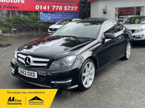 Mercedes-Benz C-Class C180 1.6L C180 BLUEEFFICIENCY AMG SPORT 2d AUTO 154 BHP