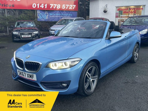 BMW 2 Series  1.5 218i Sport Euro 6 (s/s) 2dr