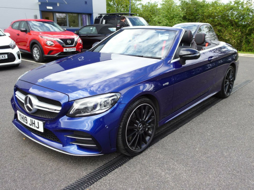 Mercedes-Benz C-Class  3.0 C43 V6 AMG (Premium) Cabriolet G-Tronic+ 4MATIC Euro 6 (s/s) 2dr
