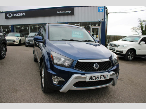 Ssangyong Korando Sports  2.0D EX Pickup Double Cab 4dr Diesel Auto 4WD Euro 5 (155 ps)