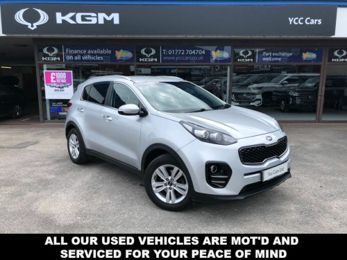 Kia Sportage  1.7 CRDI 2 ISG 5d 114 BHP