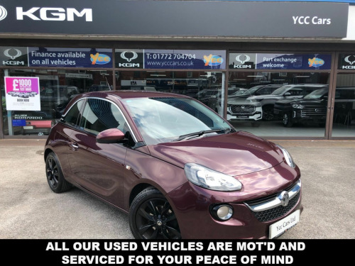 Vauxhall ADAM  1.2 GLAM 3d 69 BHP