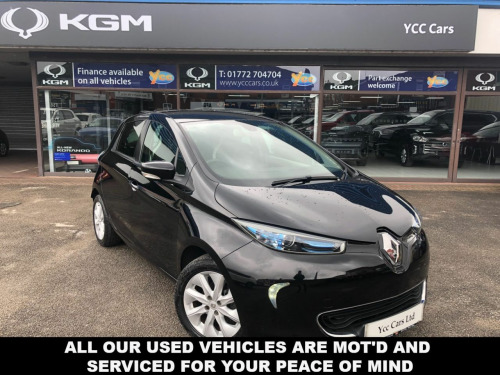 Renault Zoe  DYNAMIQUE NAV 5d 92 BHP