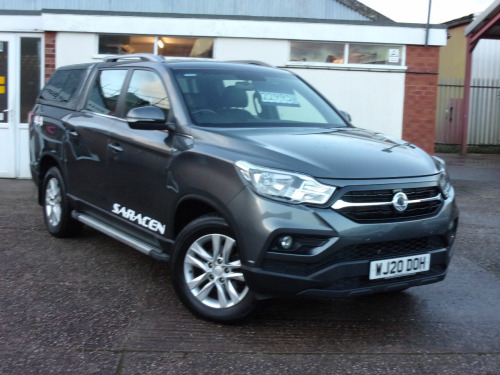 Ssangyong Musso  Double Cab Pick Up Saracen 4dr Auto AWD