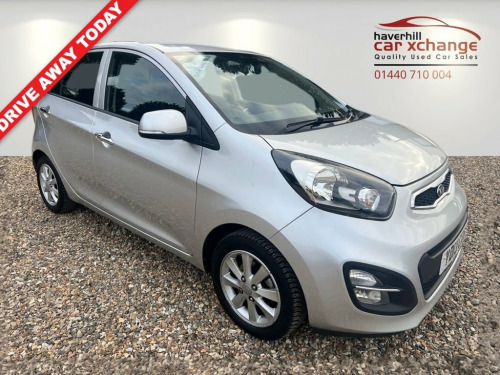 Kia Picanto  1.2 2 ECODYNAMICS 5d 84 BHP 63,908 MILES+AIR-CON+P