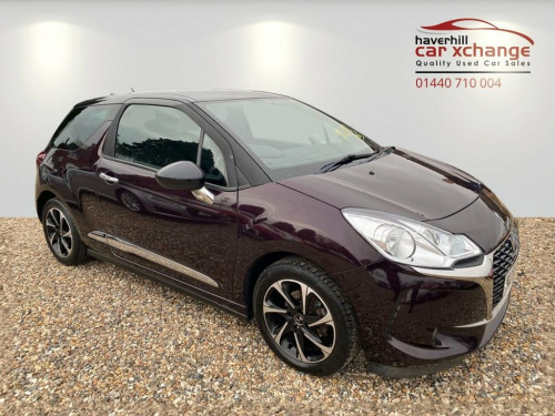 DS DS 3  1.6 BlueHDi Elegance Hatchback 3dr Diesel Manual E