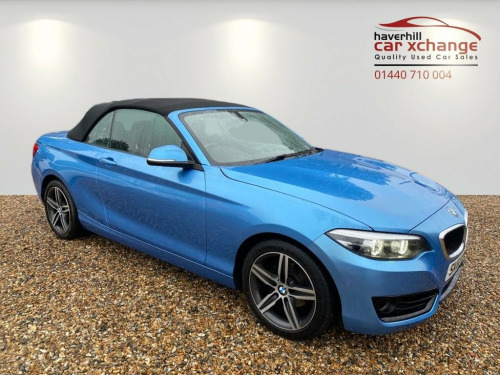 BMW 2 Series  1.5 218i Sport Convertible 2dr Petrol Auto Euro 6 