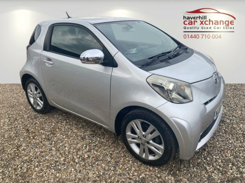 Toyota iQ  1.33 Dual VVT-i 3 Hatchback 3dr Petrol Manual Euro