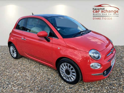 Fiat 500  1.2 Lounge Hatchback 3dr Petrol Manual Euro 6 (s/s