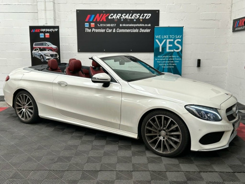 Mercedes-Benz C-Class  2.1 C 250 D AMG LINE 2d 201 BHP RED ROOF RED LEATH