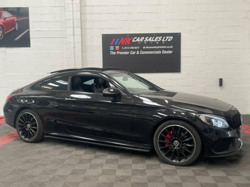 Mercedes-Benz C-Class  2.1 C220d AMG Line (Premium) Coupe 2dr Diesel G-Tr