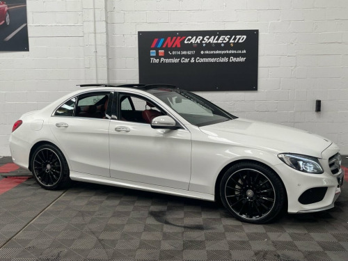 Mercedes-Benz C-Class C220 2.1 C220 BlueTEC AMG Line Saloon 4dr Diesel G-Tron 
