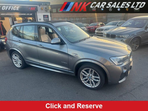 BMW X3  2.0 20d M Sport SUV 5dr Diesel Auto xDrive Euro 6 