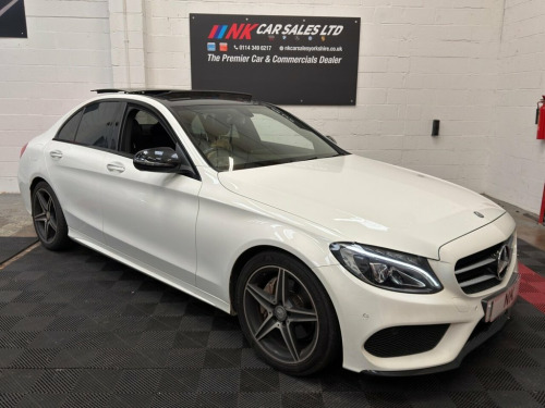 Mercedes-Benz C-Class  2.1 C220d AMG Line (Premium) Saloon 4dr Diesel 7G- 