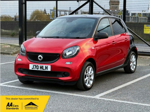 Smart forfour  1.0 Passion Hatchback 5dr Petrol Twinamic Euro 6 (s/s) (71 ps)