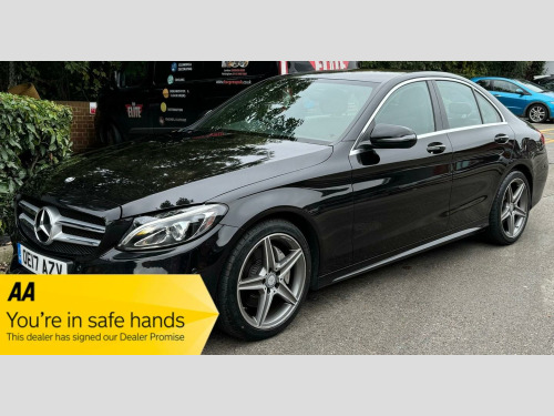 Mercedes-Benz C-Class  2.1 C220d AMG Line G-Tronic+ Euro 6 (s/s) 4dr