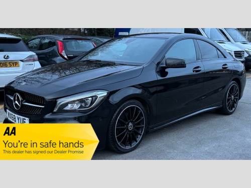 Mercedes-Benz CLA  1.6 CLA200 AMG Line Night Edition (Plus) Coupe Euro 6 (s/s) 4dr