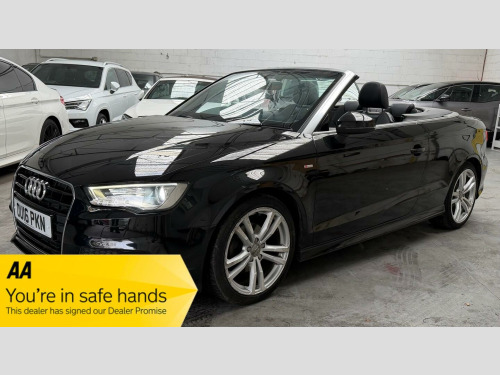 Audi A3 Cabriolet  1.4 TFSI CoD S line S Tronic Euro 6 (s/s) 2dr (Nav) 