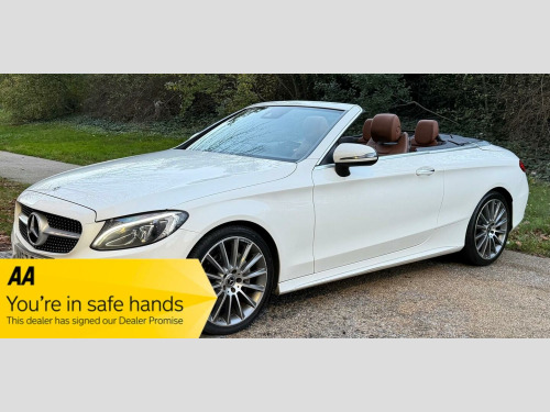 Mercedes-Benz C-Class  2.1 C220d AMG Line Cabriolet G-Tronic+ Euro 6 (s/s) 2dr