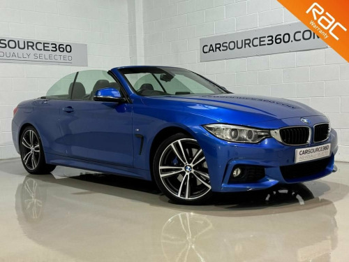BMW 4 Series  2.0 420d M Sport Convertible 2dr Diesel Auto Euro 