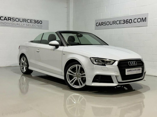 Audi A3 Cabriolet  1.5 TFSI CoD 35 S line Convertible 2dr Petrol Manu 