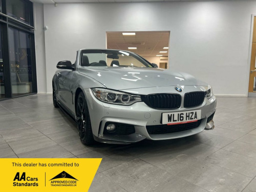 BMW 4 Series  2.0 420d M Sport Convertible 2dr Diesel Auto Euro 