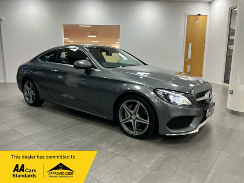 Mercedes-Benz C-Class  2.1 C220d AMG Line (Premium) Coupe 2dr Diesel G-Tr