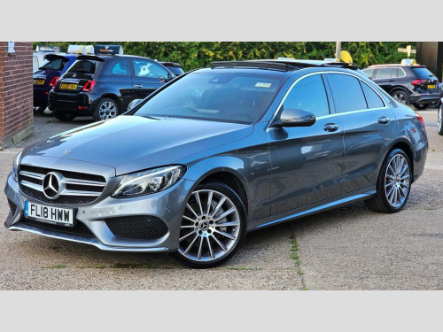 Mercedes-Benz C-Class  2.1 C250d AMG Line (Premium Plus) G-Tronic+ 4MATIC Euro 6 (s/s) 4dr